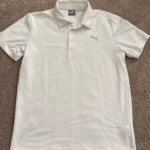 Puma White Polo